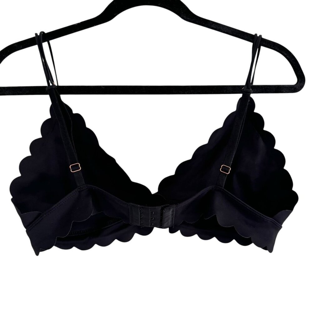 Anthropologie Women's Seamless Scalloped Bralette Size L - Picture 2 of 4
